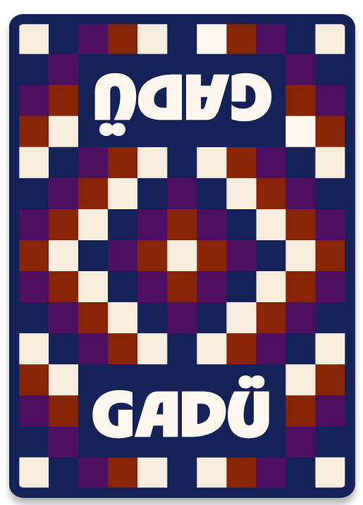 Back of a Gadü card